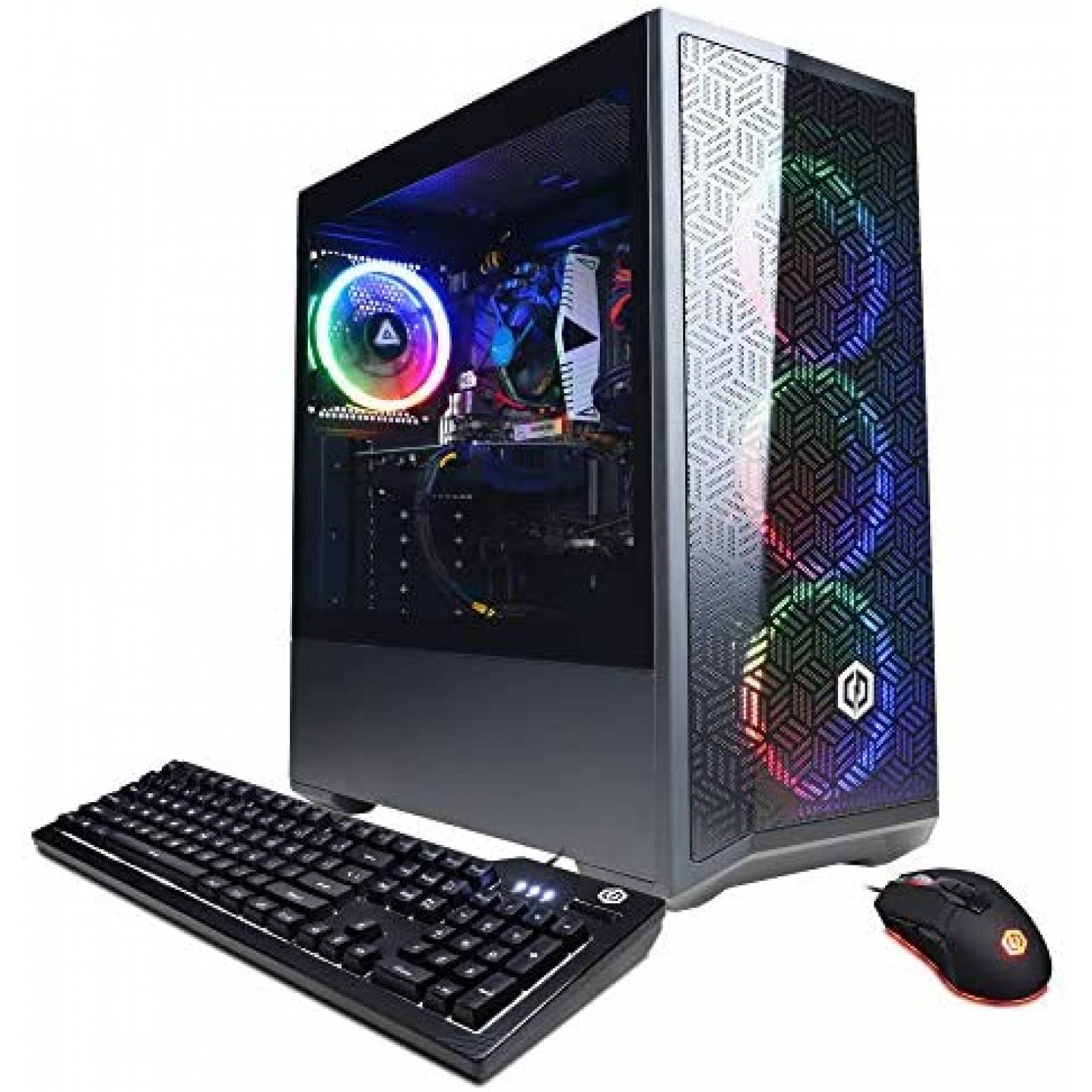 CPU CyberpowerPC GXiVR8060A10 8GB i5 GTX 1660 Super -Negro 
