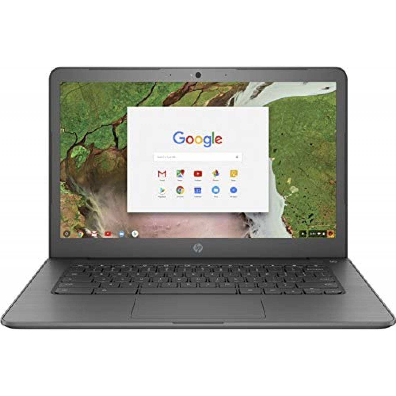 Laptop HP Chromebook 14" Celeron N3350 4Gb 32GB eMMC -Gris 