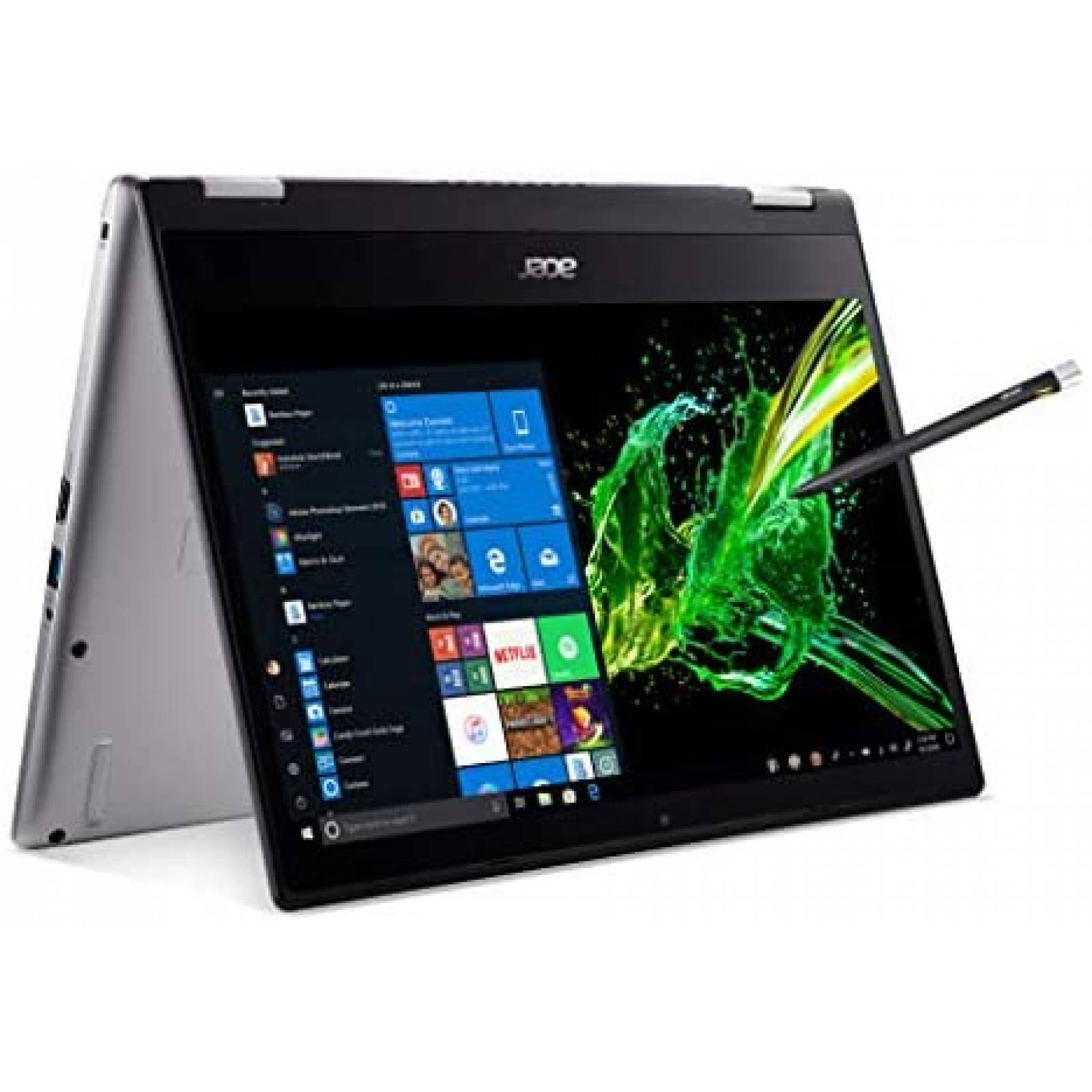 Laptop Acer Spin 3 14" 8GB 256GB Windows 10 Home -Gris 