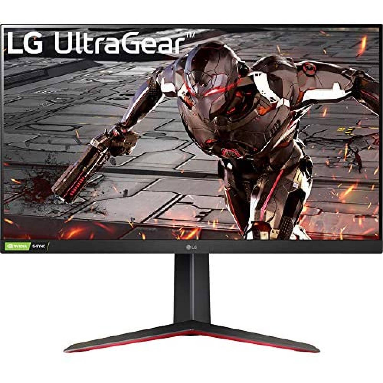 Monitor Gamer LG 32GN550-B 32'' 165Hz NVIDIA -Negro 