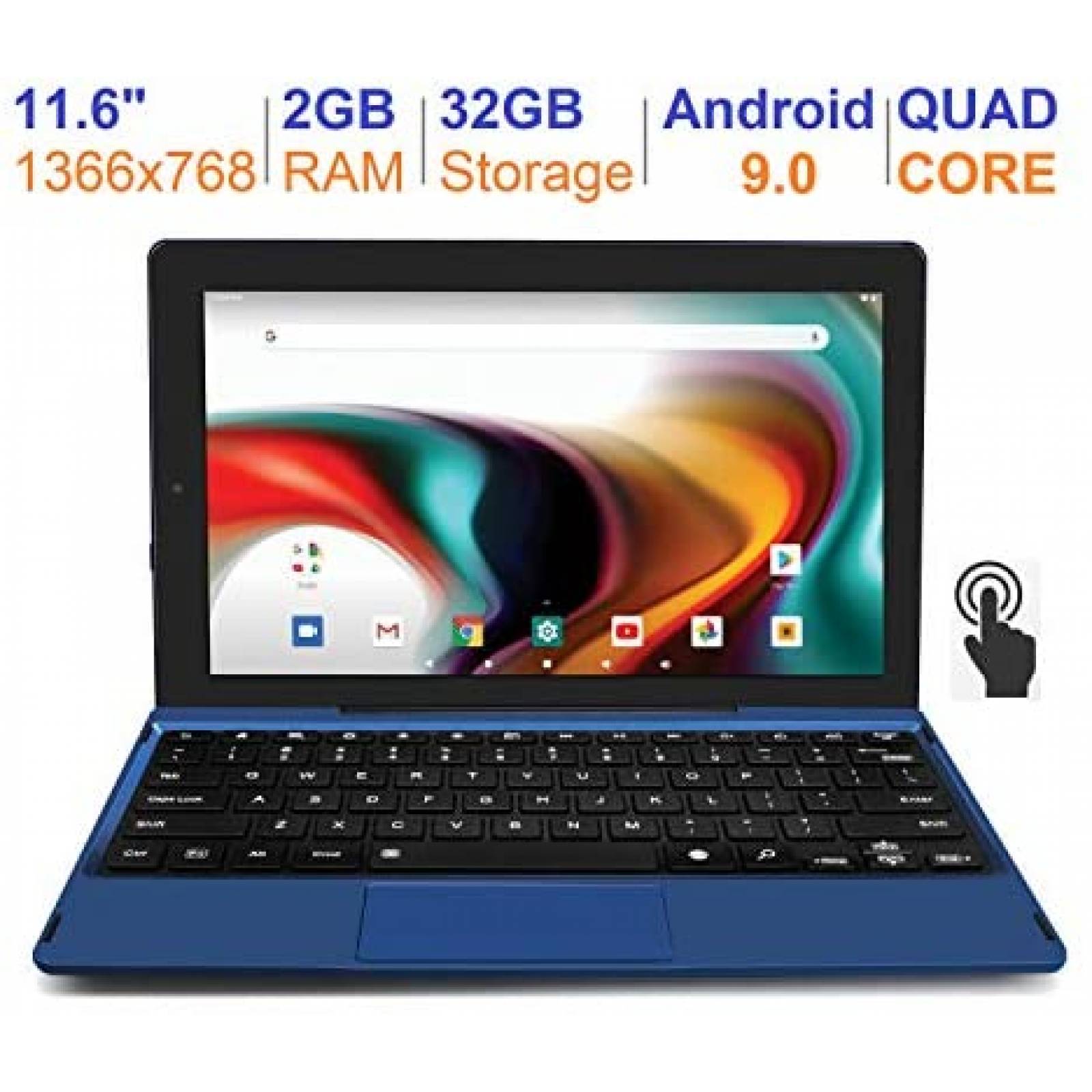 Tablet RCA Delta Pro 11.6'' HD 2GB 32GB con Teclado -Azul