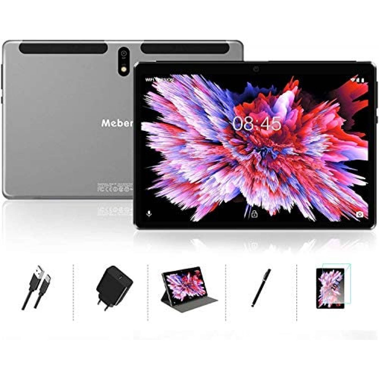 Tablet MEBERRY Android 10 10" 4GB 64GB 128GB -Azul