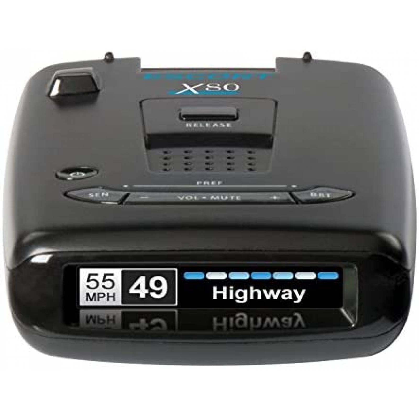 Detector de Radar Escort X80 OLED Alto Rango -Negro 