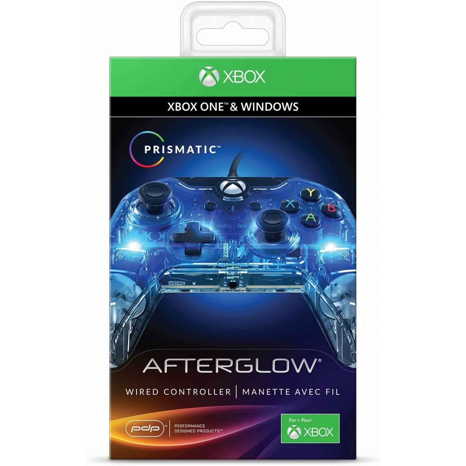 Control PDP AfterGlow Prismatic Alámbrico Xbox One