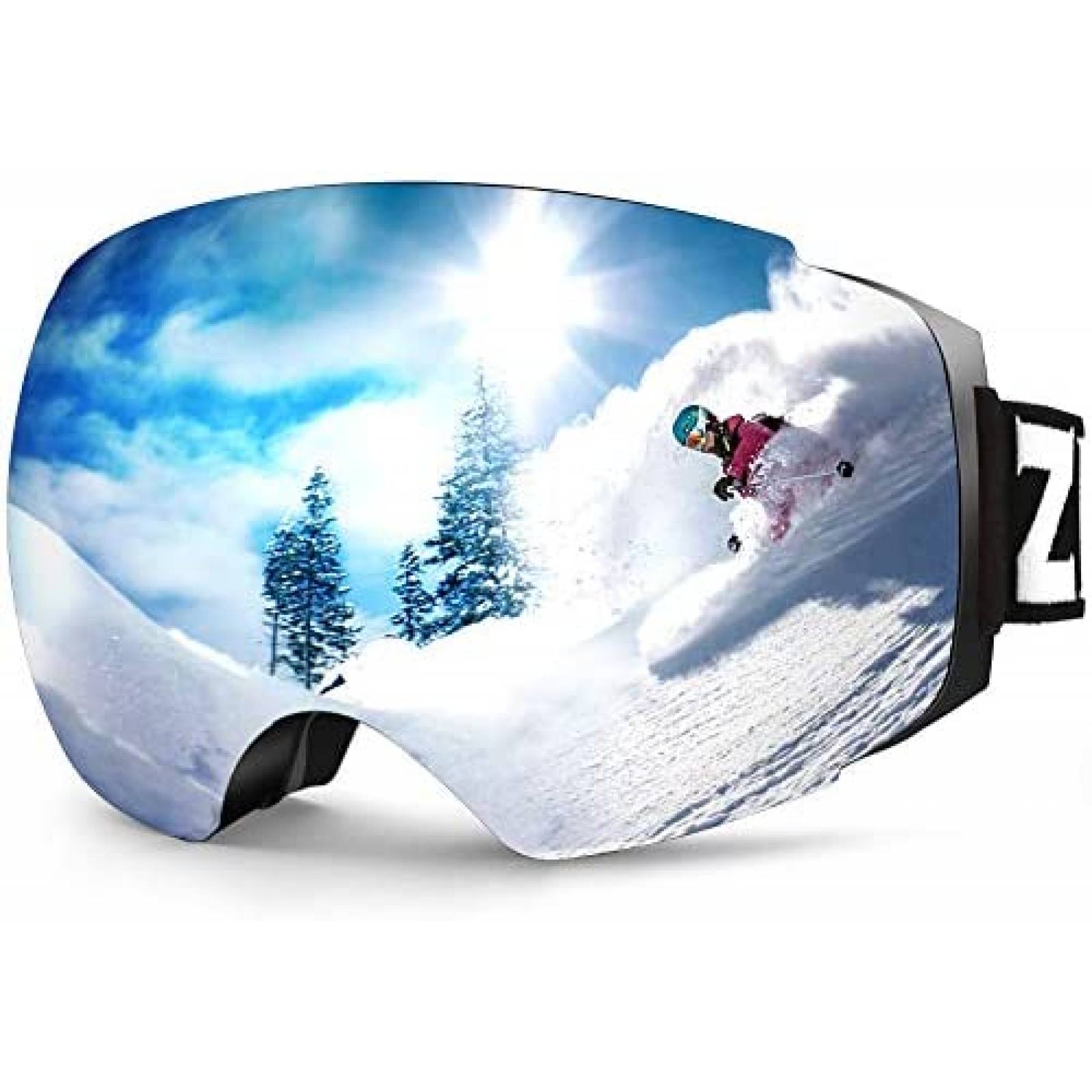 Lentes ZIONOR Lagopus X4 Esquí Snowboard Vista Esférica 