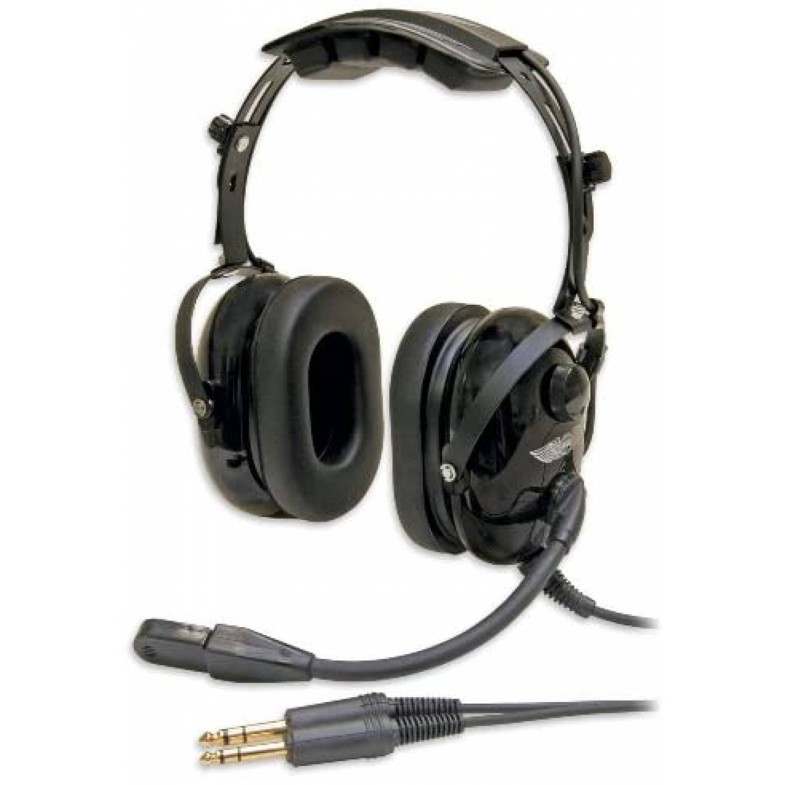 Auriculares de aviación ASA HS-1 reducción de ruido -Negro 