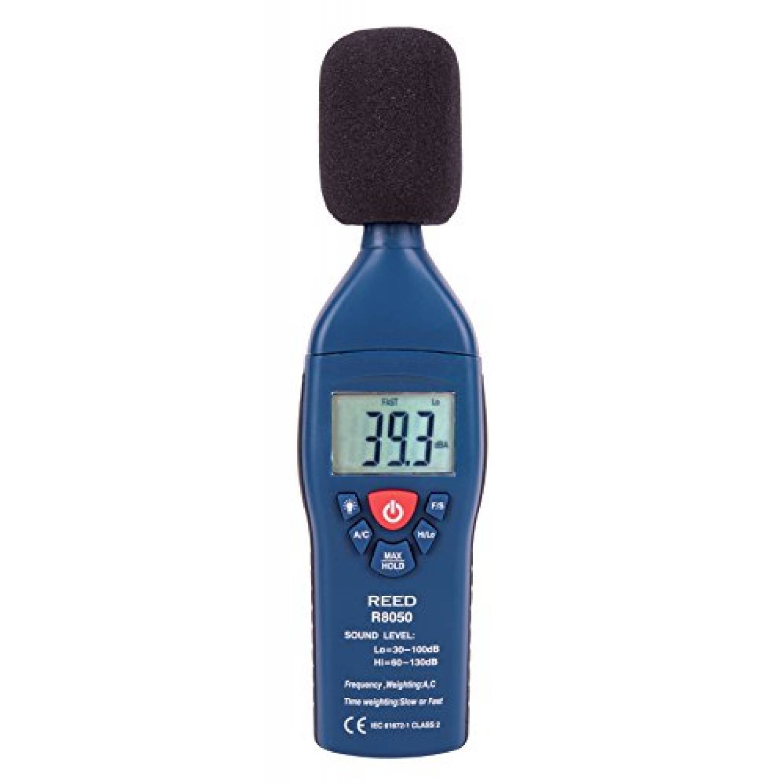 Medidor de Nivel de Sonido REED Instruments R8050 60-130dB 