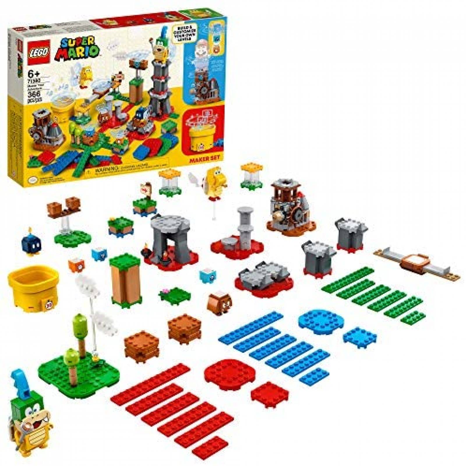 Juguete Armable LEGO Super Mario 366 Piezas para Niños 