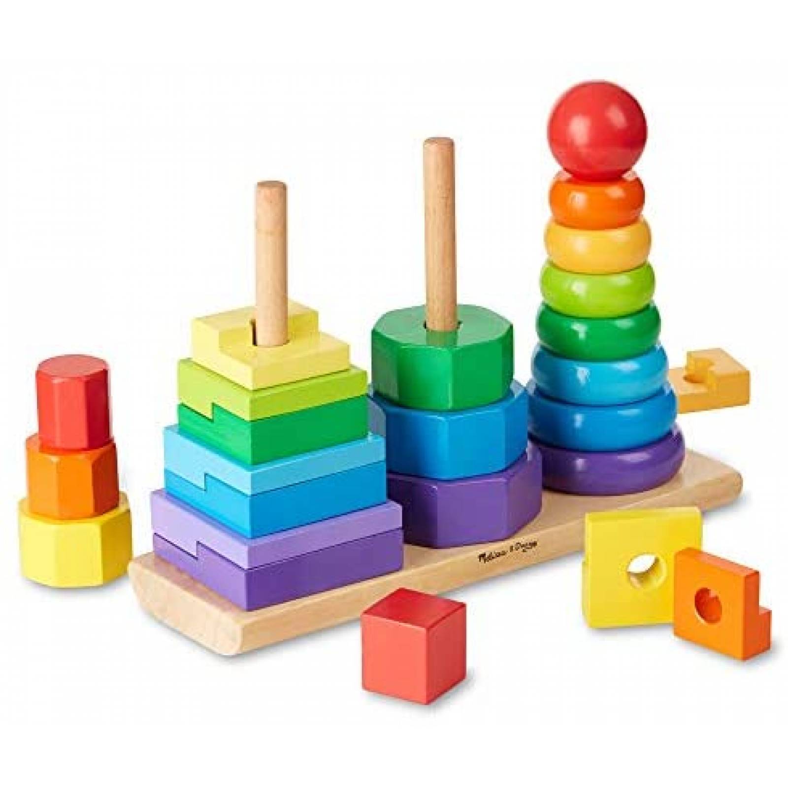 Juguetes Educativos Melissa & Doug Tamaño y Figura 25pcs 