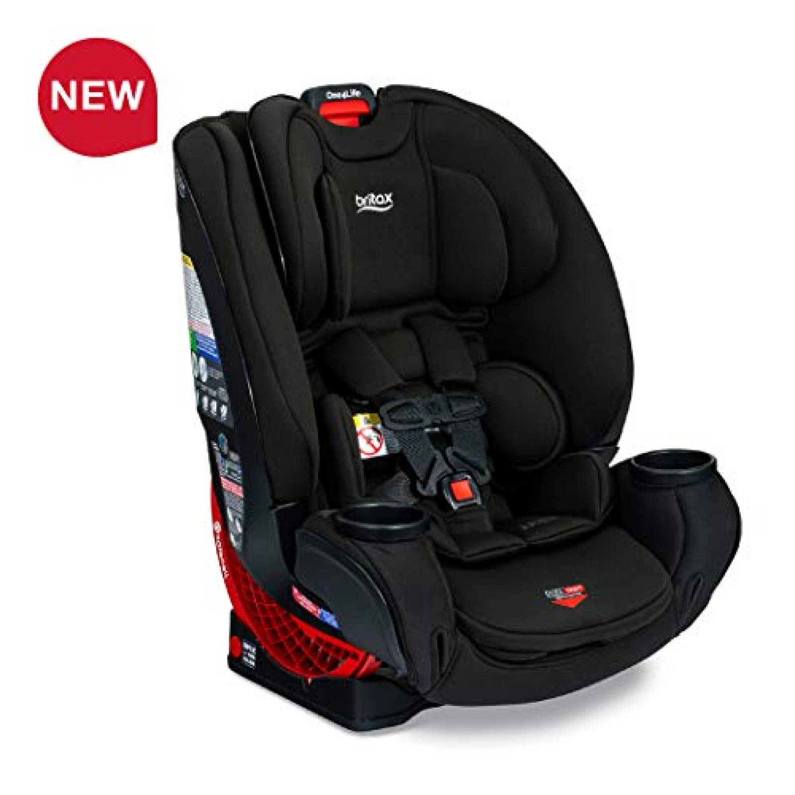 Autoasiento BRITAX One4Life todo en uno convertible -Negro