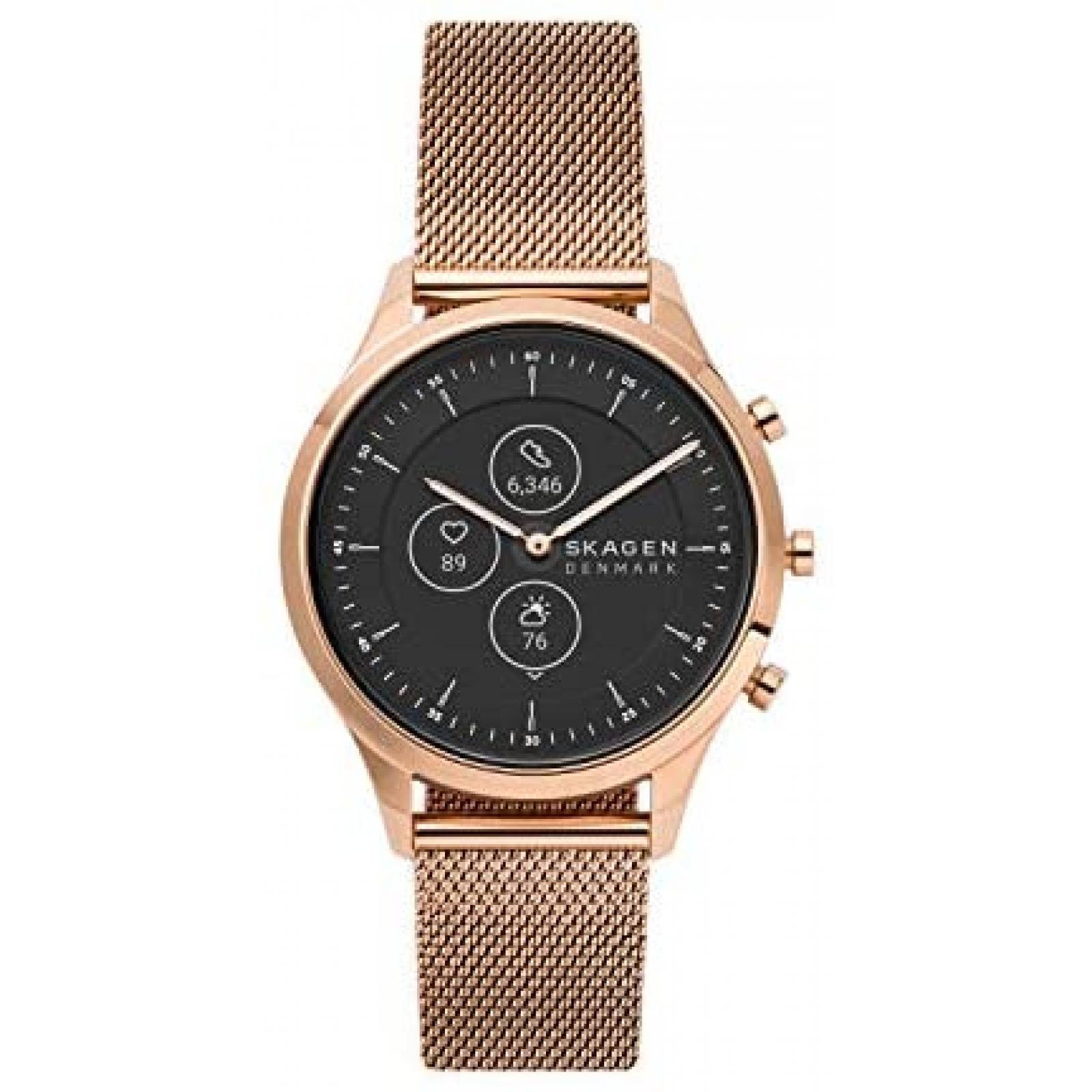 Reloj Inteligente Skagen A Prueba de Agua para Mujer -Rosa 