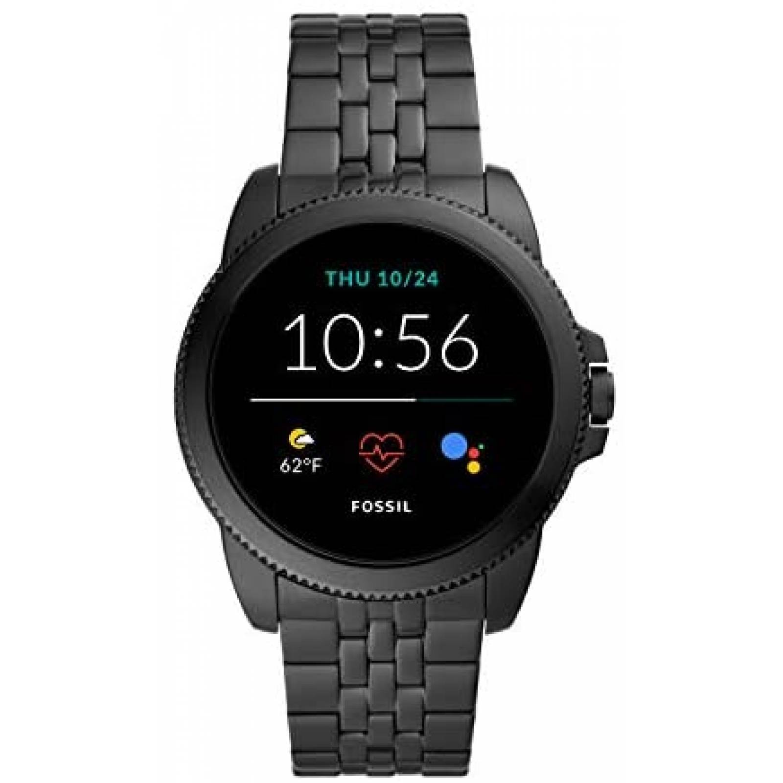 Smartwatch Fossil Gen 5E Acero Inoxidable de 44mm -Negro