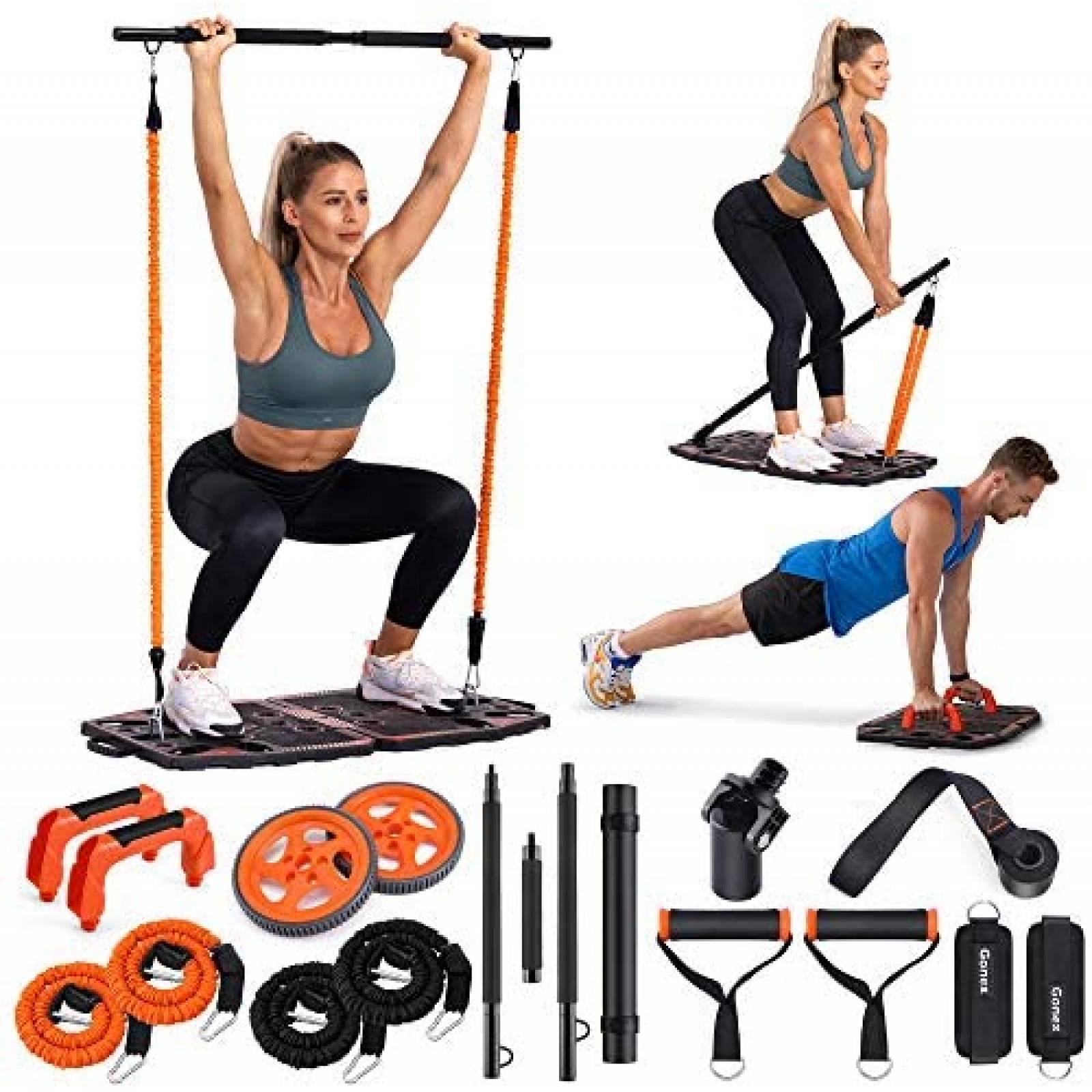 Kit de Ejercicio Gonex Equipo Portátil Multifuncional