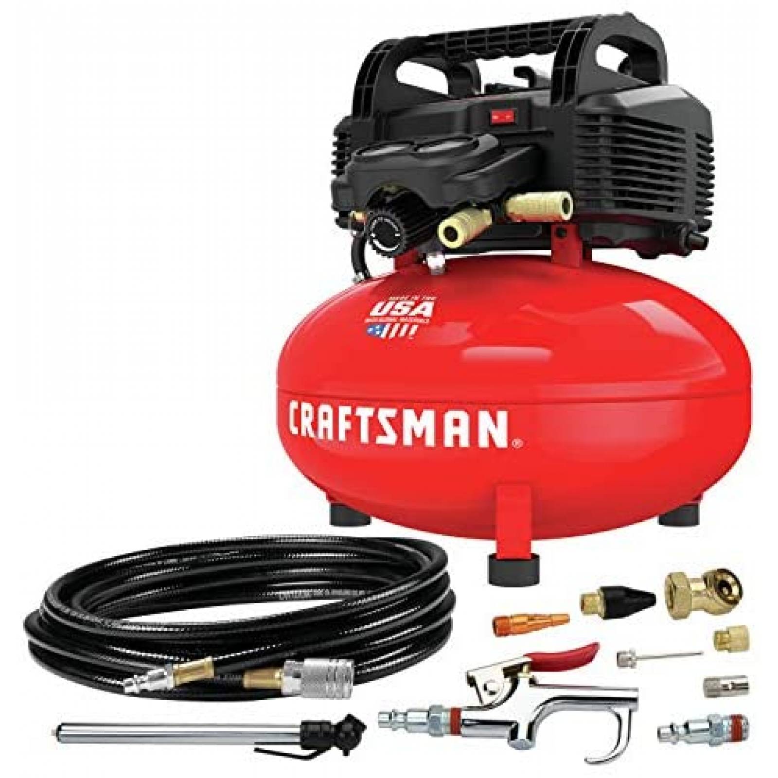 Compresor de aire CRAFTSMAN 6 gal kit accesorios de 13 pcs 