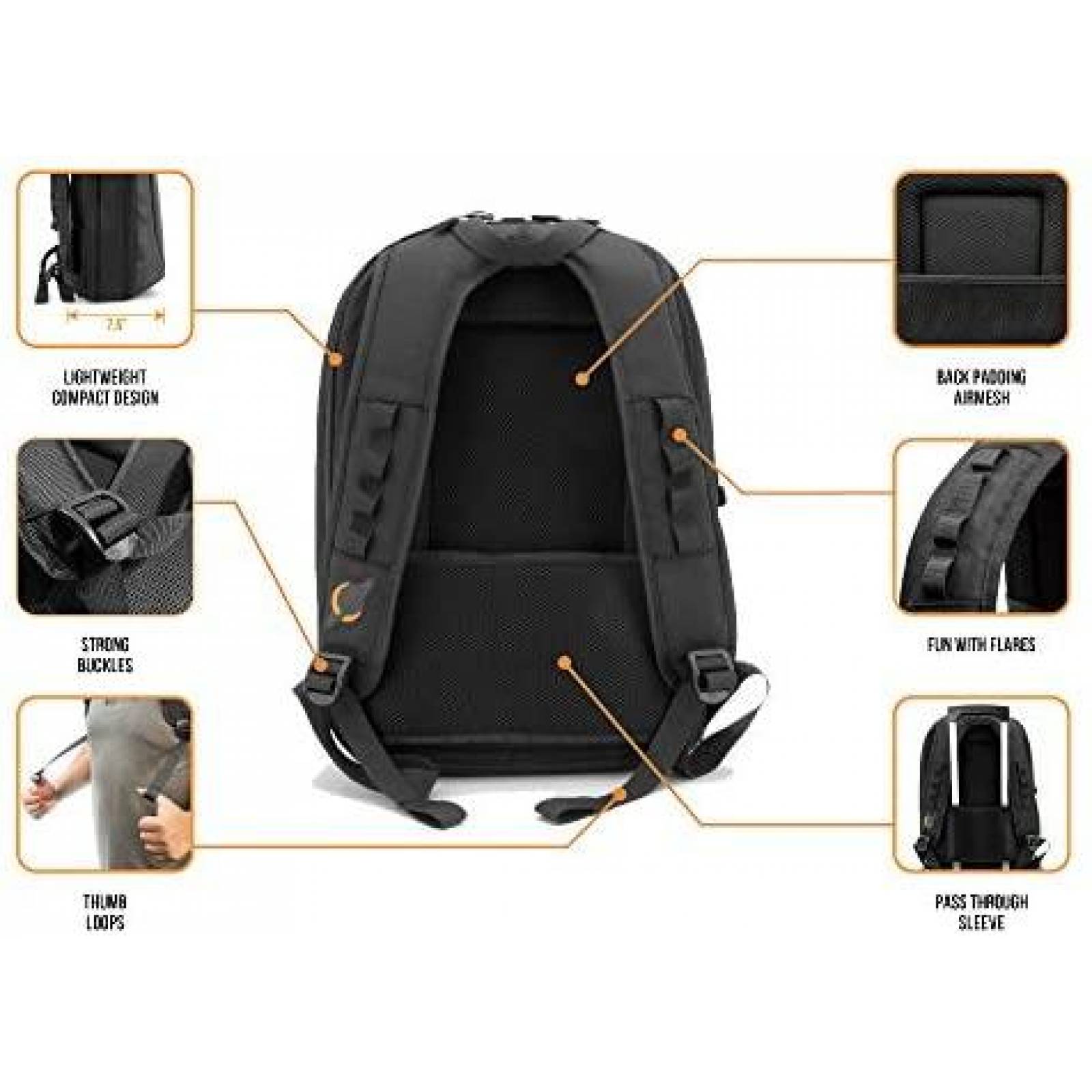 Mochila JetPack Slim Bolsa para laptop -Camuflaje