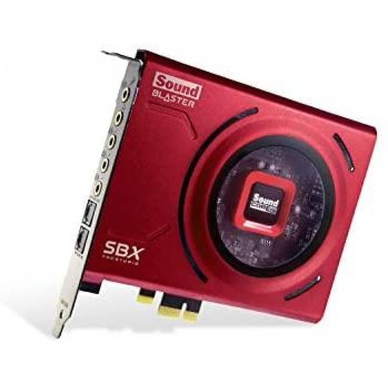 Tarjeta de Sonido Creative Sound Blaster Z SE Interno y DAC