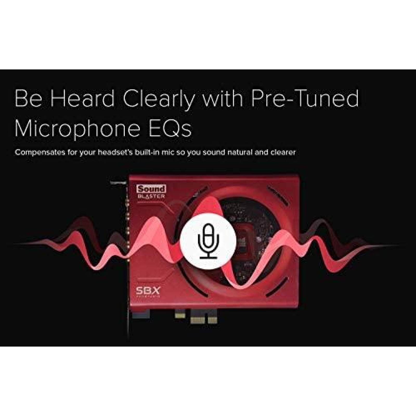 Tarjeta de Sonido Creative Sound Blaster Z SE Interno y DAC