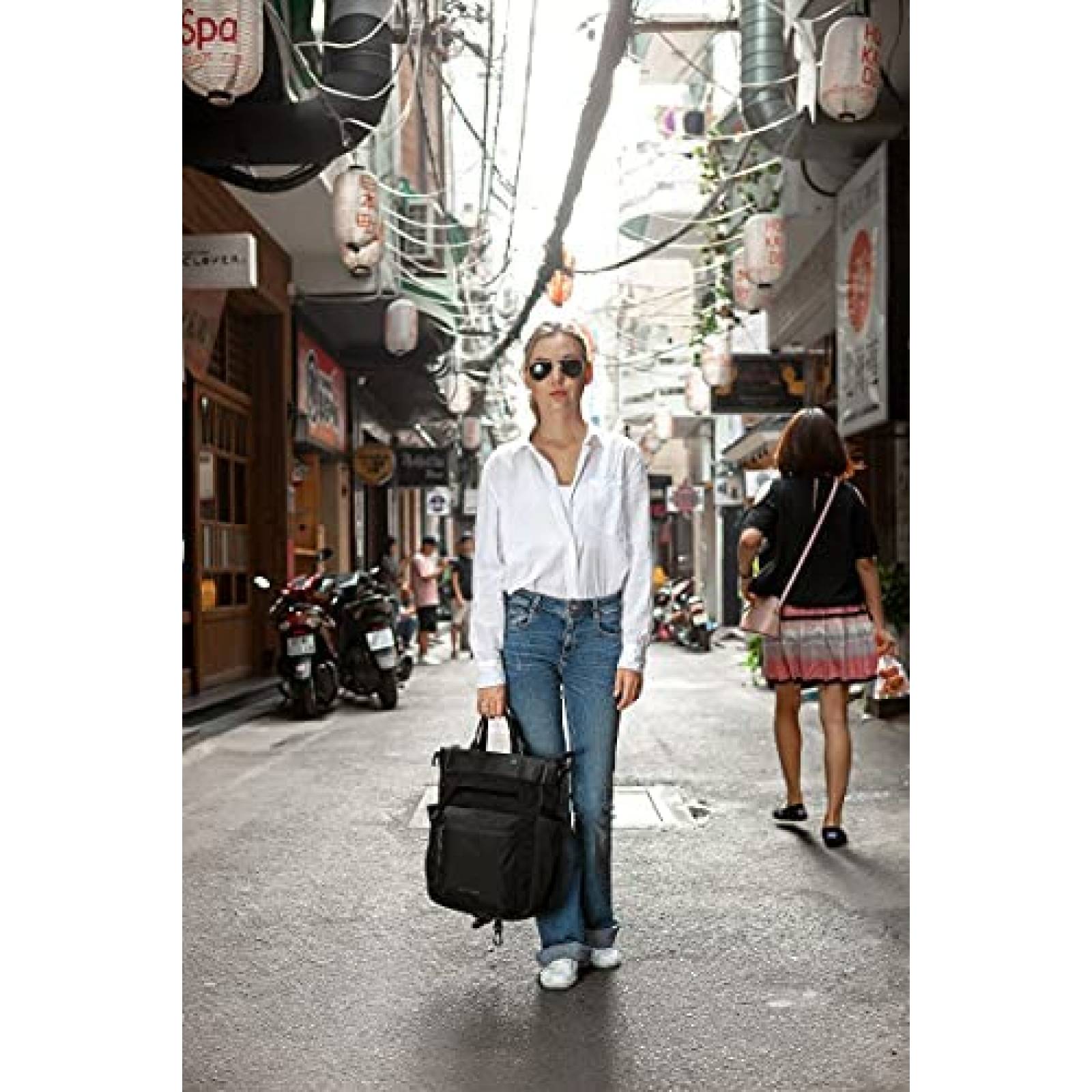 Mochila Sherpani Soleil para Laptop de 14'' -Negro