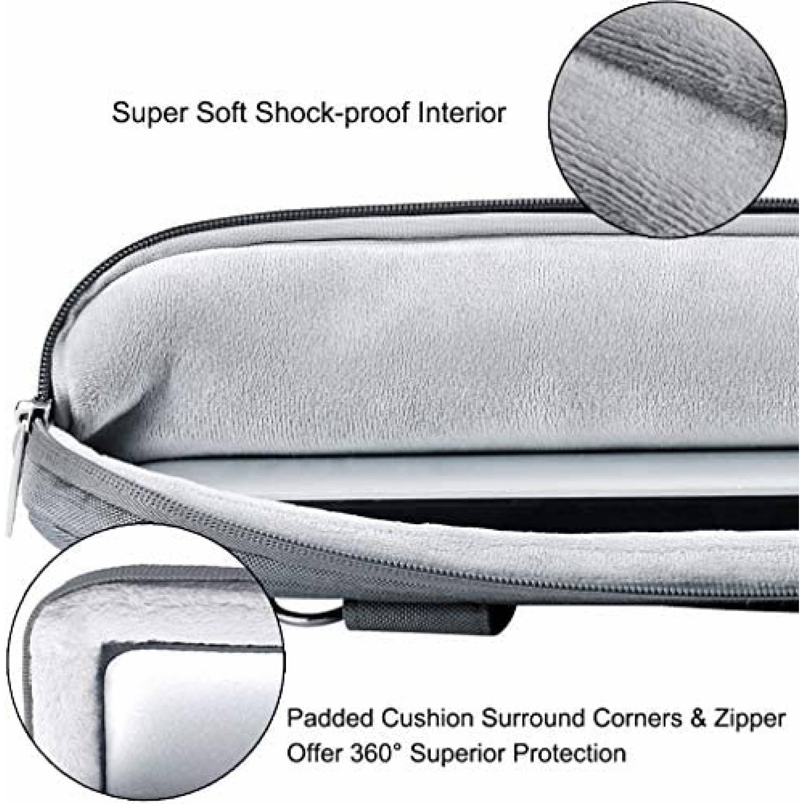 Maletin Voova 13 para Macbook Air/Pro 13 13.5'' -Gris