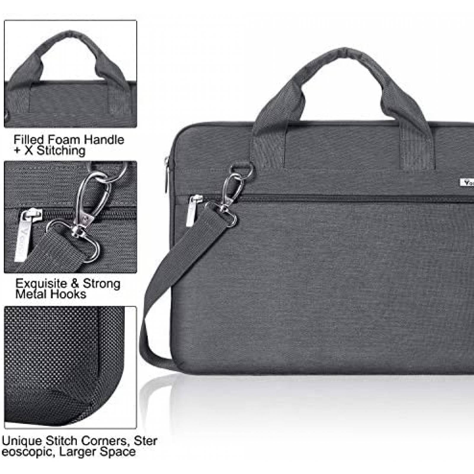 Maletin Voova 13 para Macbook Air/Pro 13 13.5'' -Gris