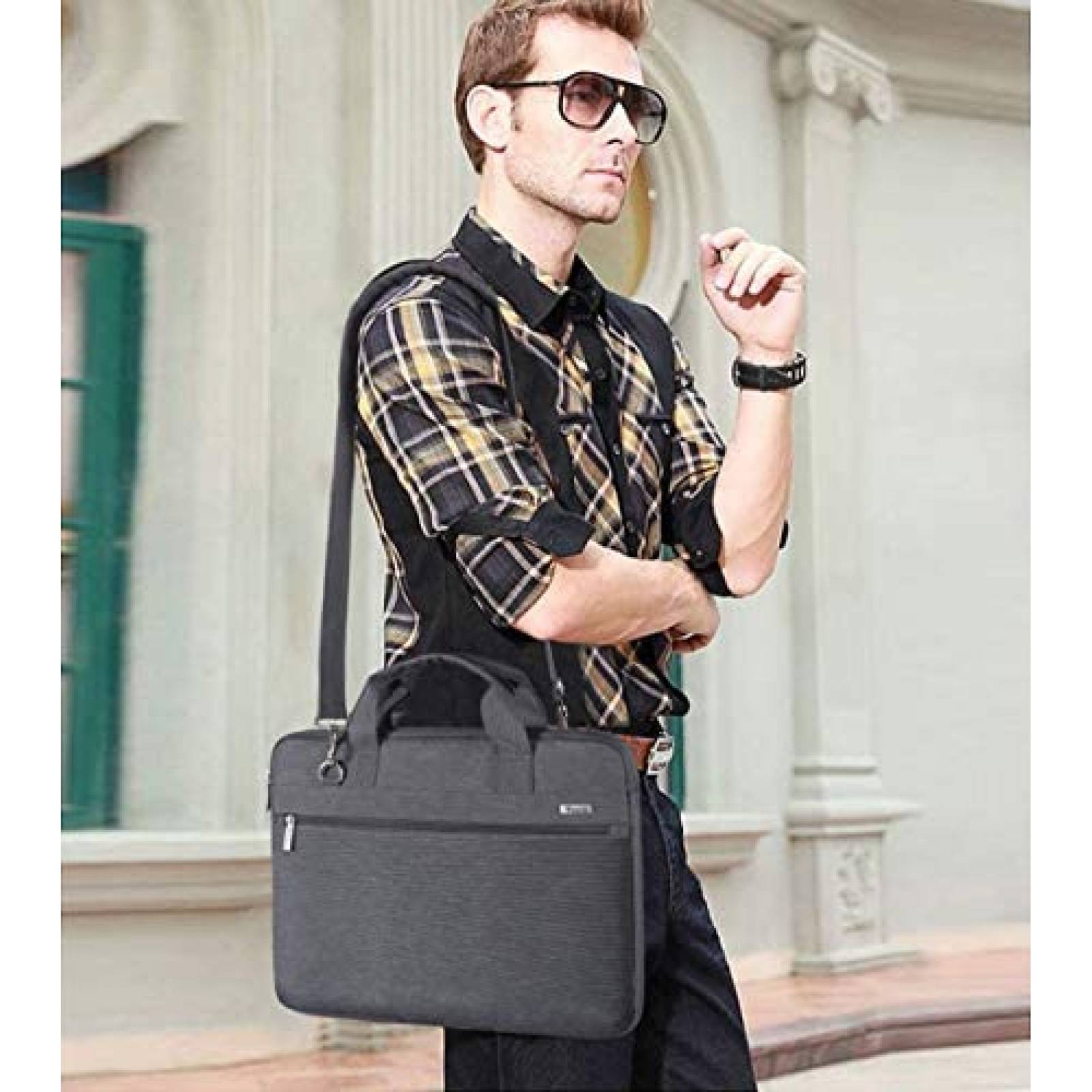 Maletin Voova 13 para Macbook Air/Pro 13 13.5'' -Gris