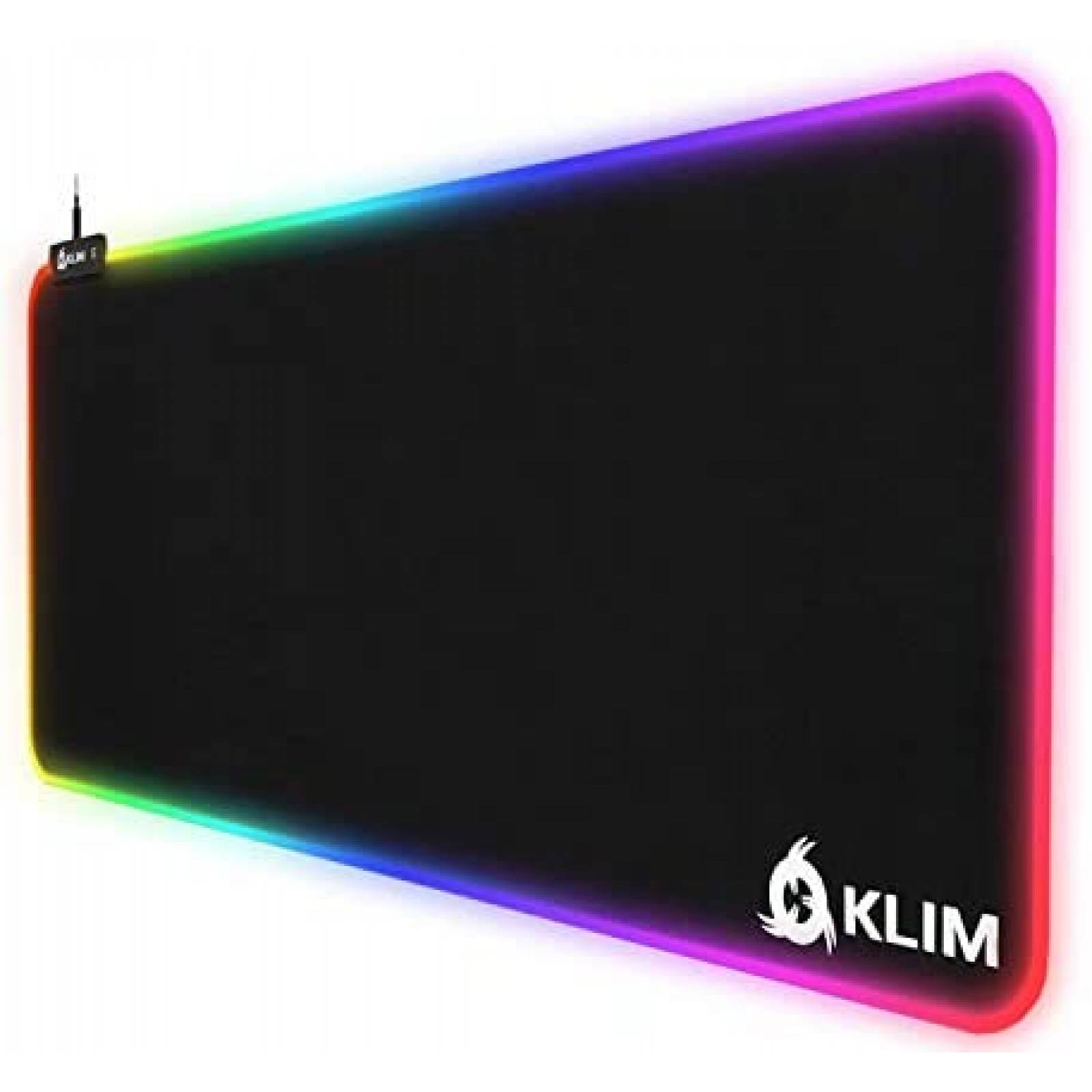 Mouse Pad KLIM Supremacy 786 x 300 x 3 mm LED -Negro