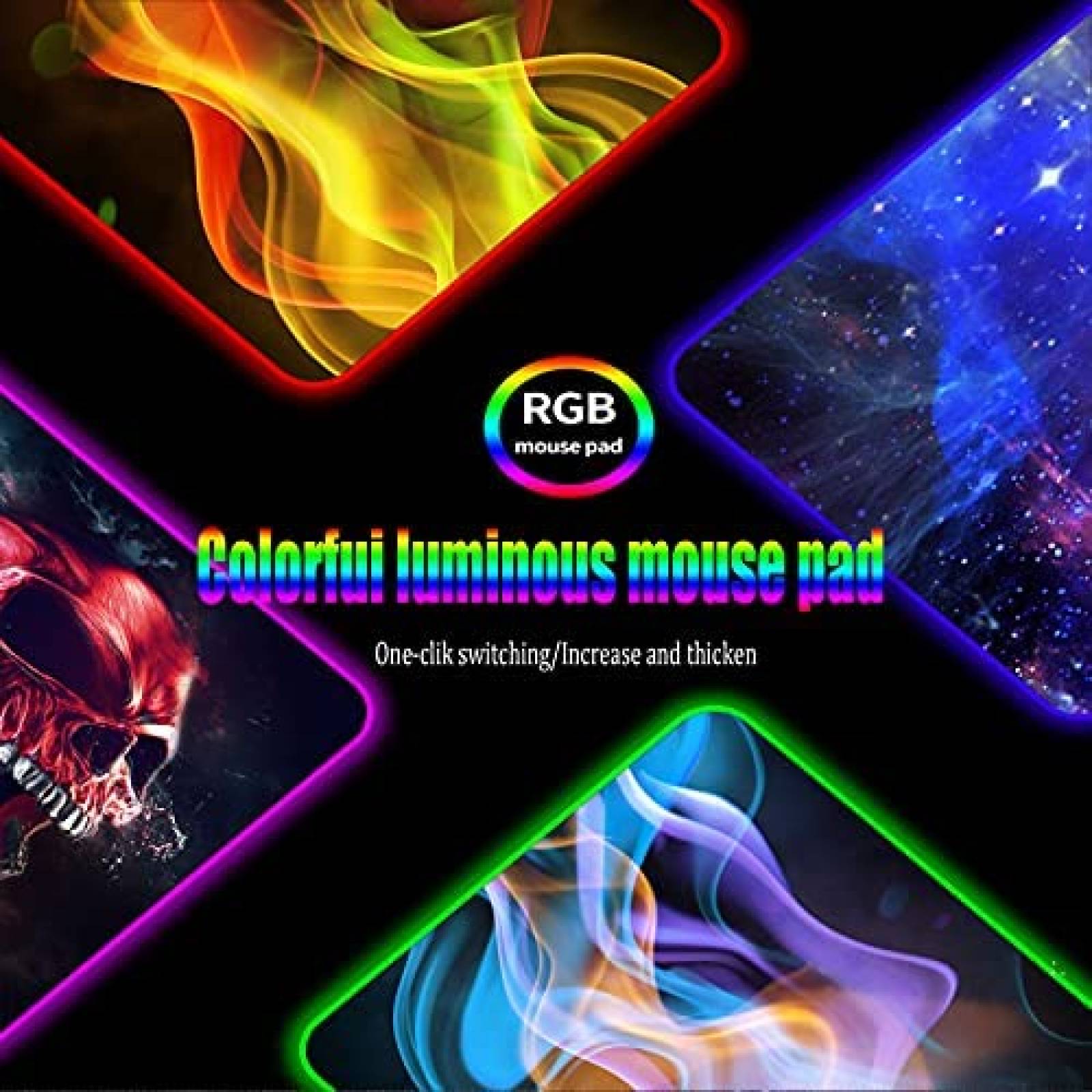 Base para Mouse Wisedeal Impermeable Gamer 31.5x11.8x0.16"