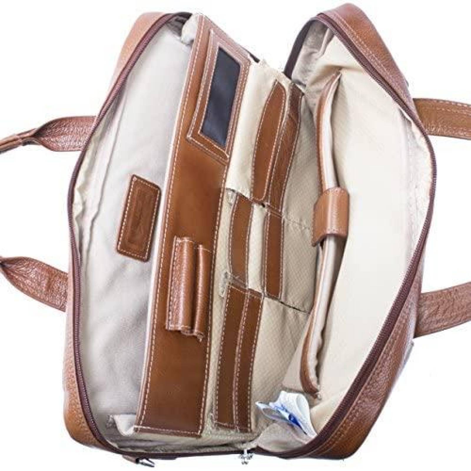 Maletin McKleinUSA Serie S para Laptop de 15'' -Cafe
