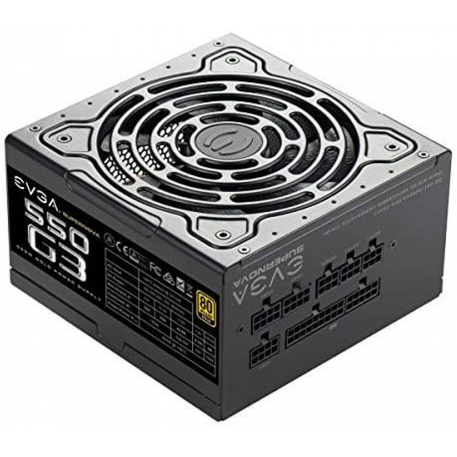 Ventilador para Gabinete EVGA SuperNOVA 550 G3 150mm -Negro