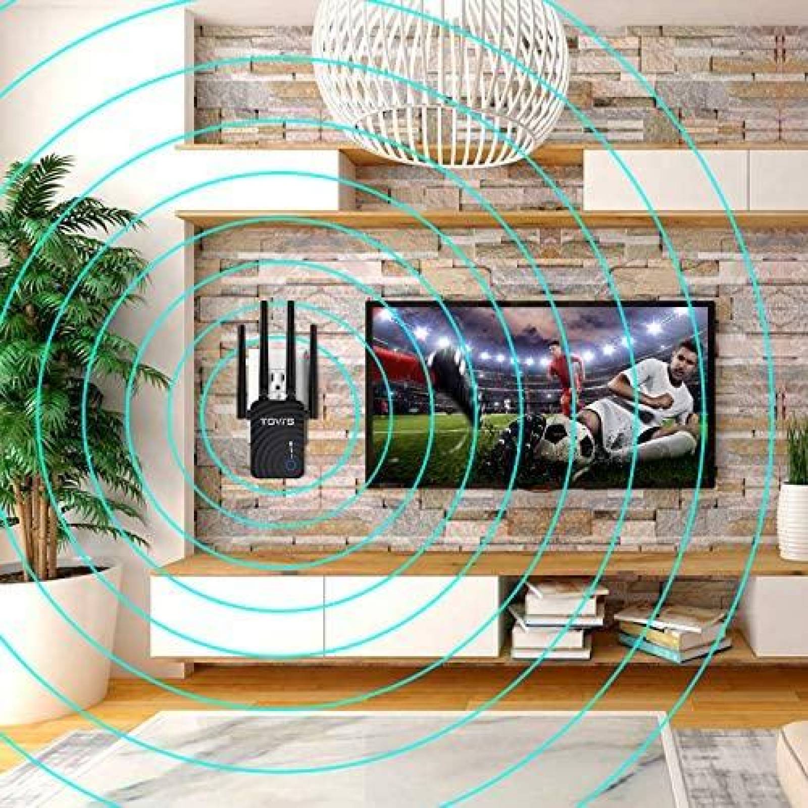 Punto de Acceso Inalambrico TGVi's Extensor Casero 1200Mbps