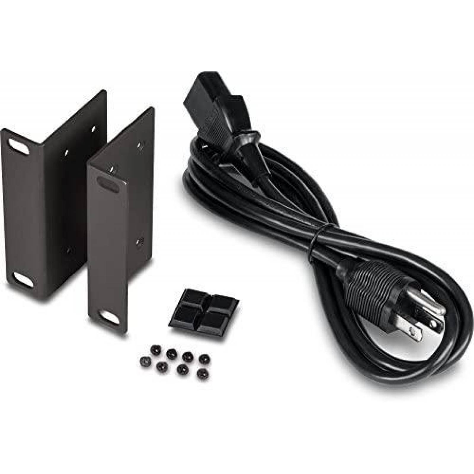 Transceptor de red TRENDnet TFC-1600 16 convertidores -Negro