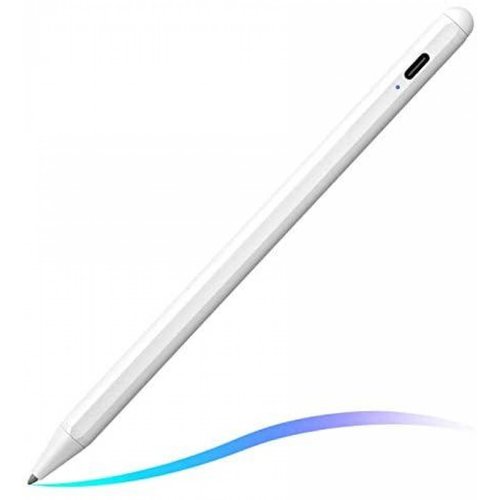 Lapiz stylus FOJOJO recargable compatible con iPad -Blanco