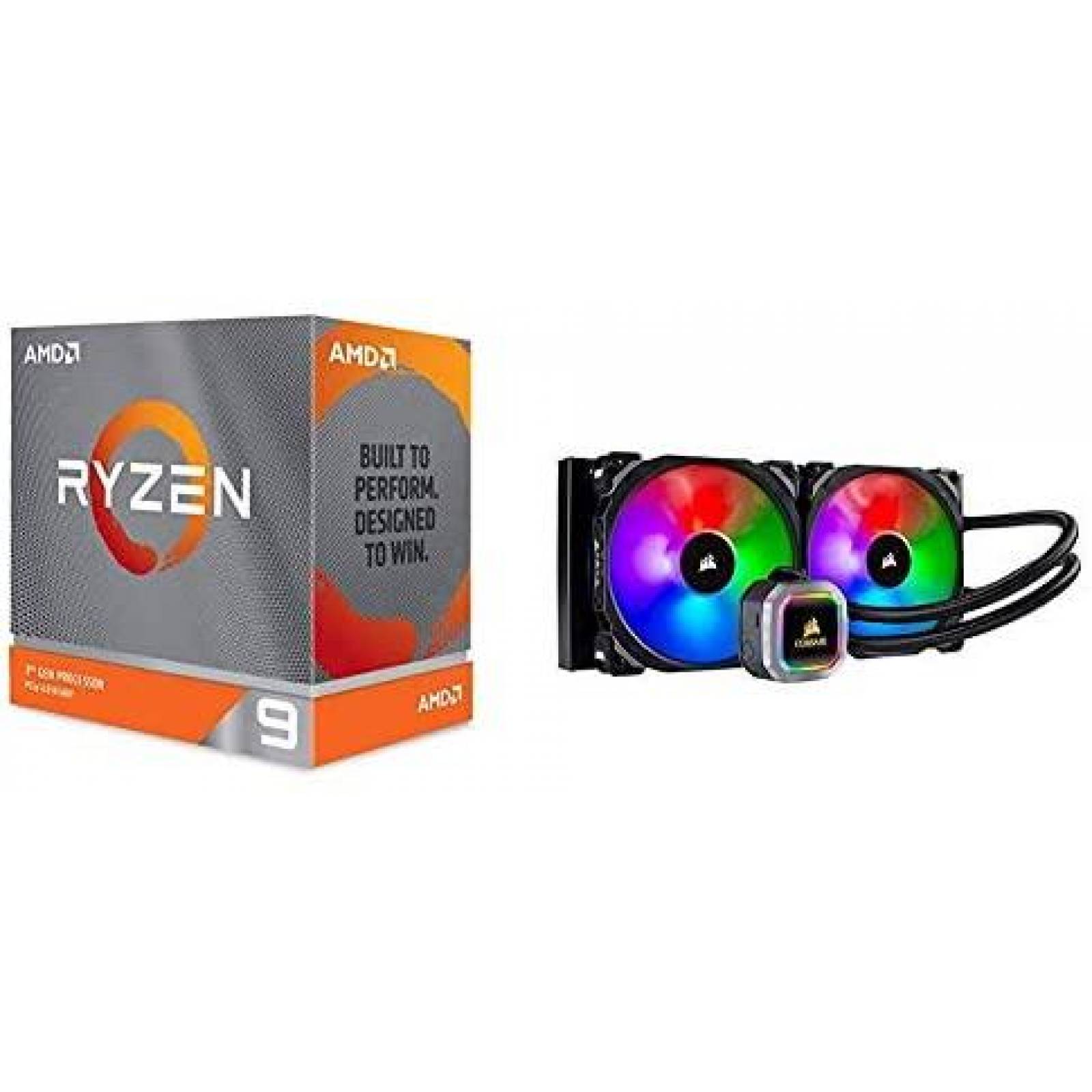 Procesador AMD Ryzen 9 3950X con Enfriador H115i RGB