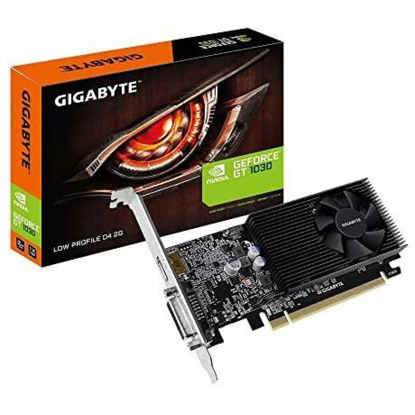 Tarjeta de Graficos Gigabyte NVIDIA GeForce GTX 1030 -Negro