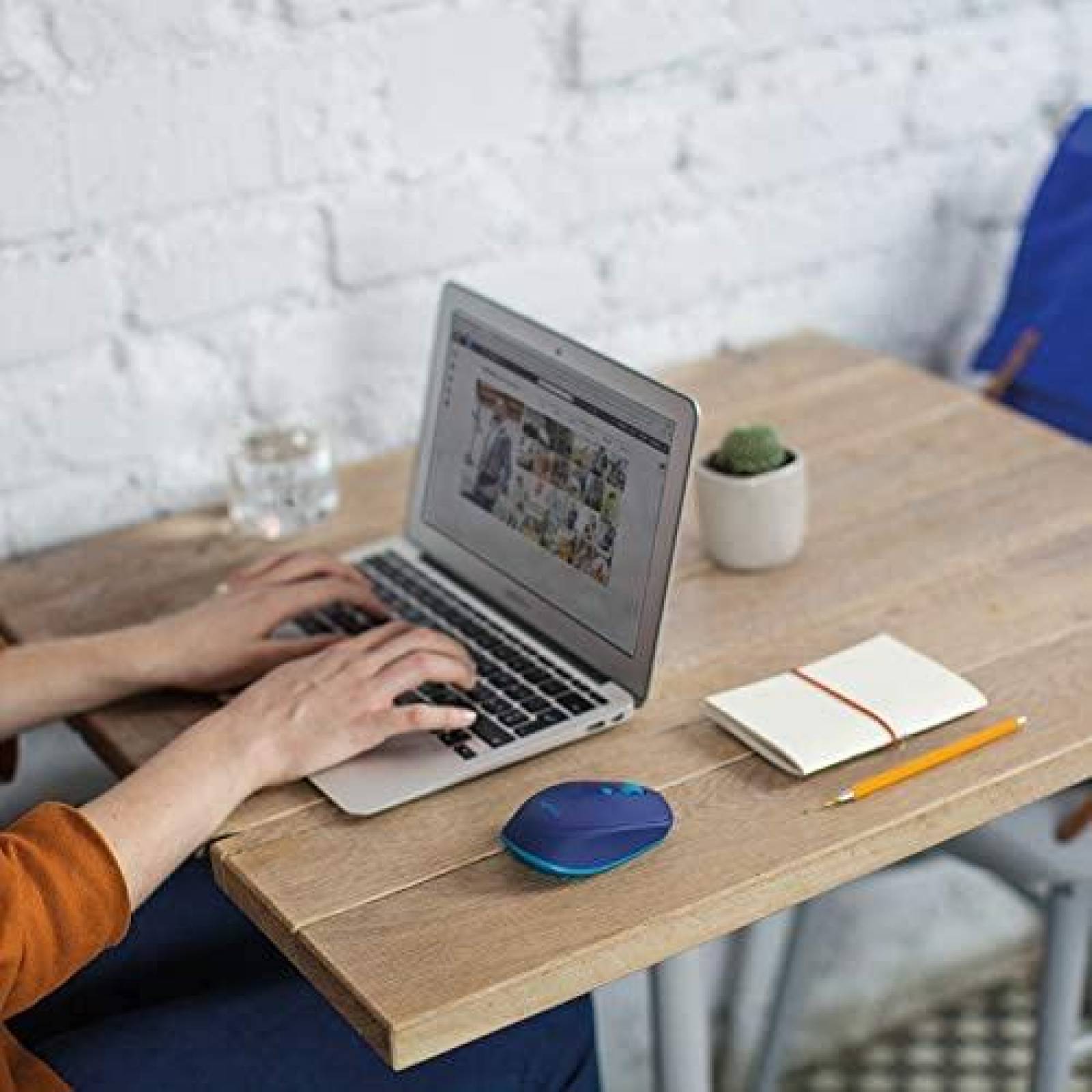 Mouse Logitech M535 Compacto Inalambrico Bluetooth - Azul