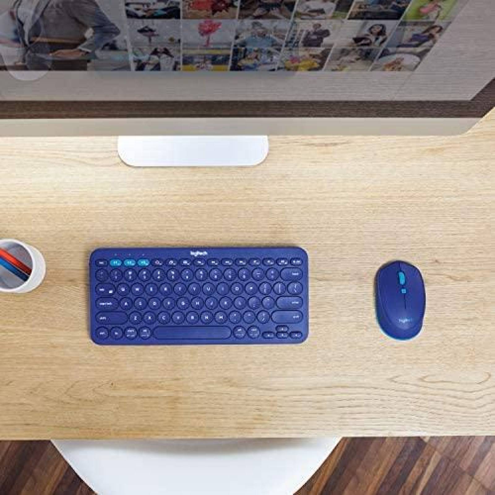 Mouse Logitech M535 Compacto Inalambrico Bluetooth - Azul