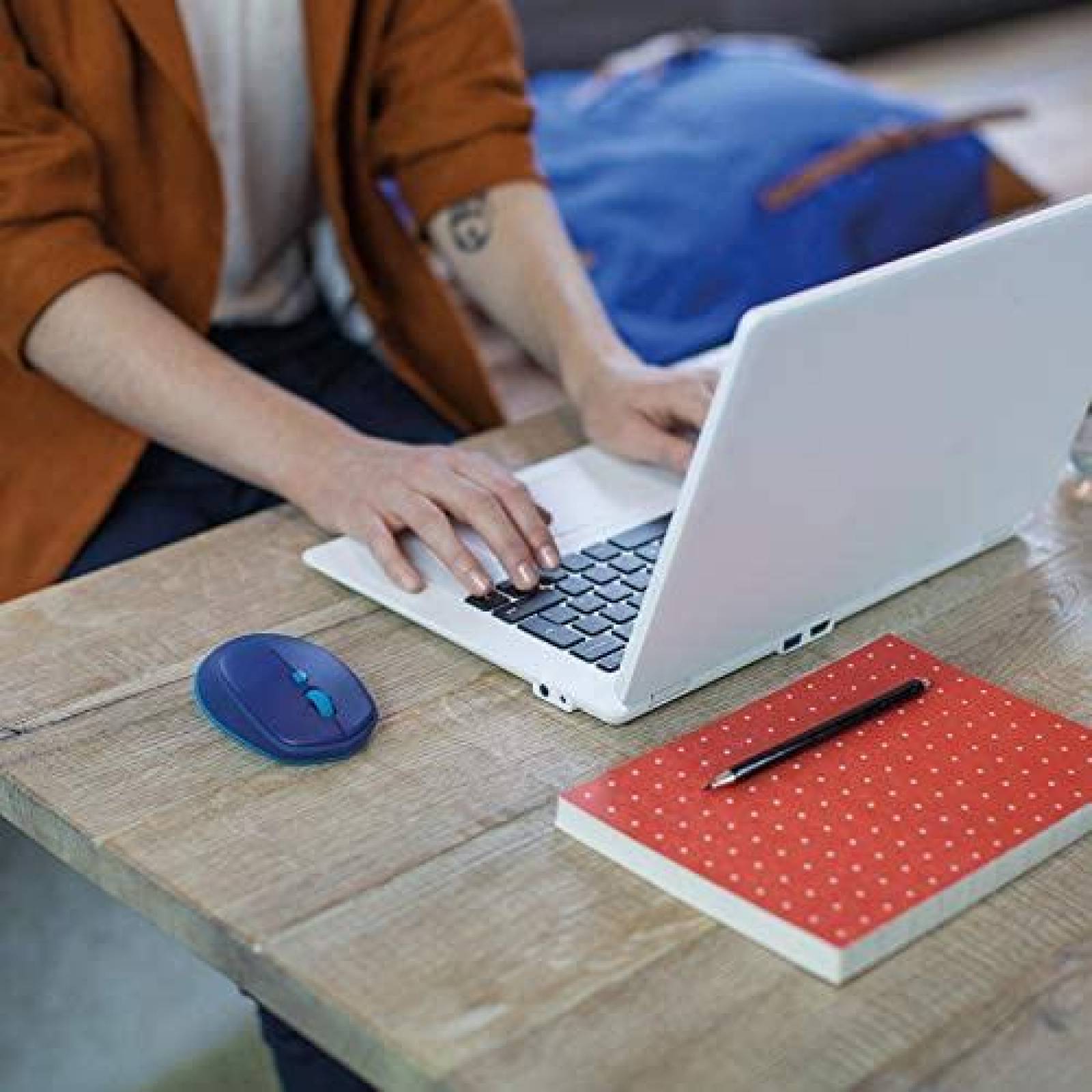 Mouse Logitech M535 Compacto Inalambrico Bluetooth - Azul