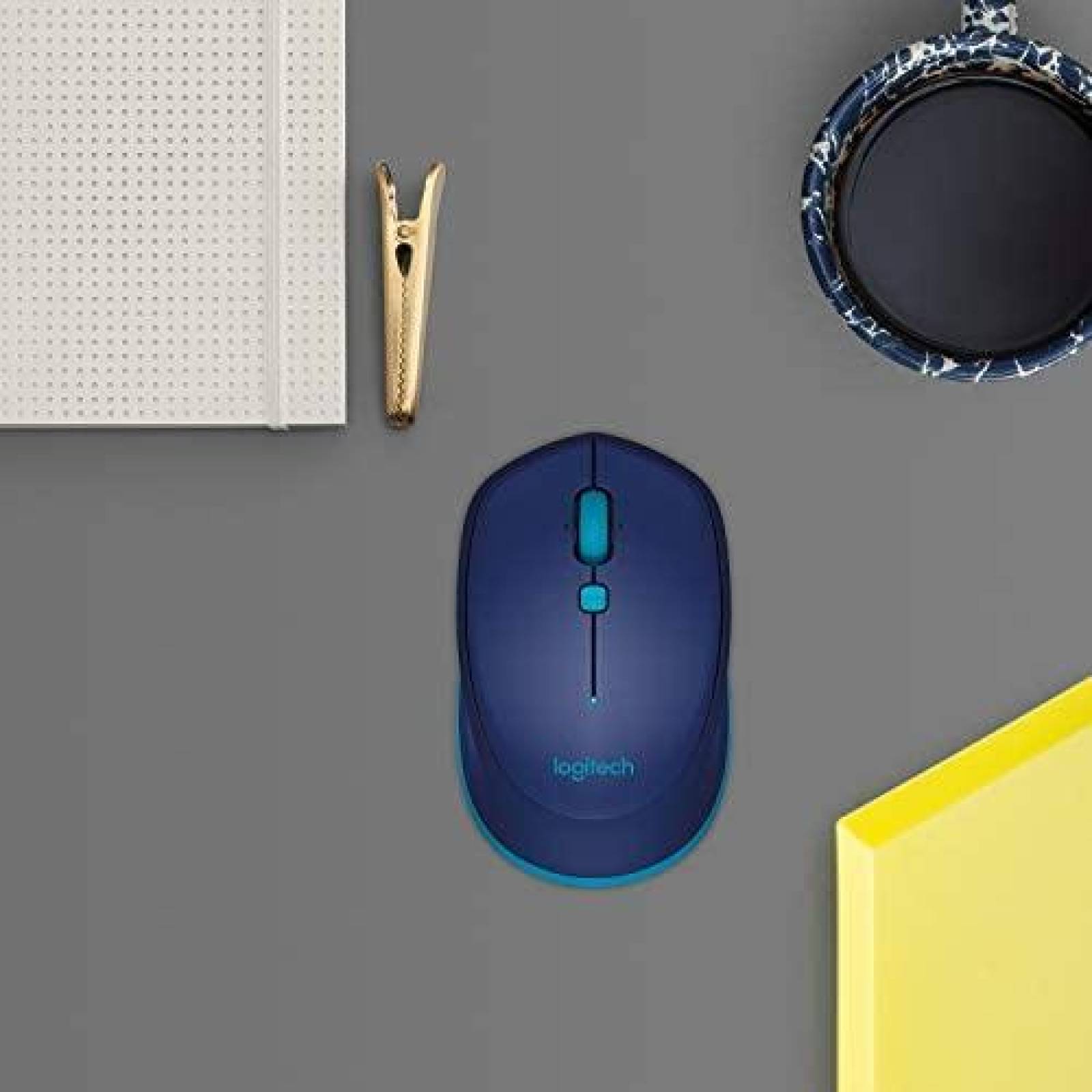 Mouse Logitech M535 Compacto Inalambrico Bluetooth - Azul