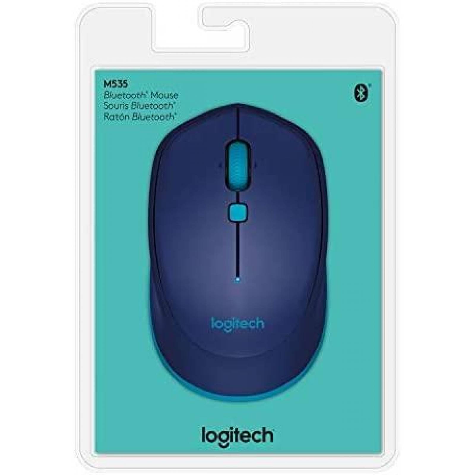 Mouse Logitech M535 Compacto Inalambrico Bluetooth - Azul