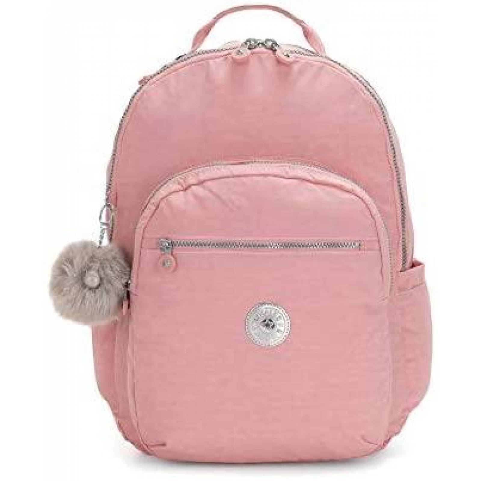 Mochila Kipling Seoul Go Para laptop -Dorado metalico