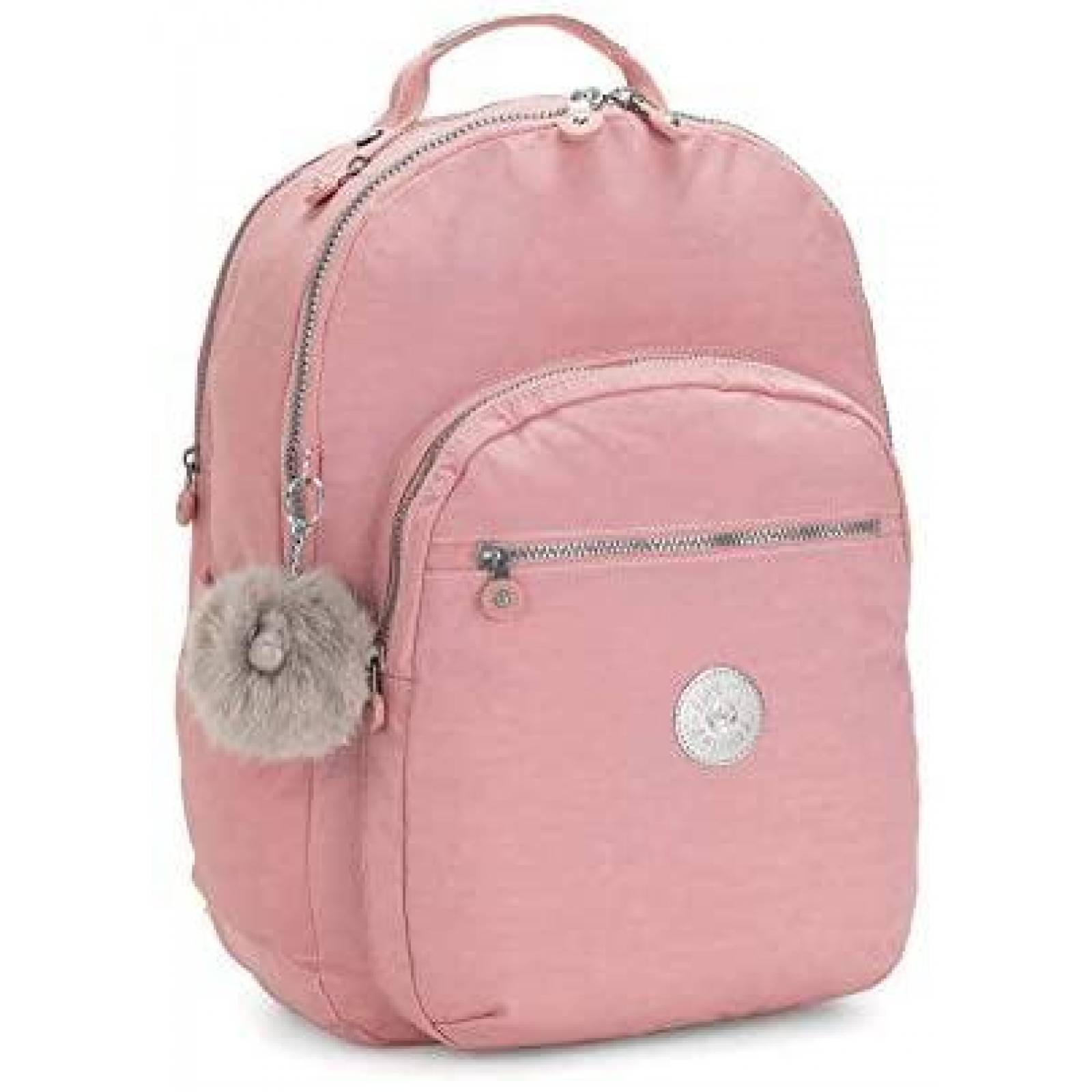 Mochila Kipling Seoul Go Para laptop -Dorado metalico