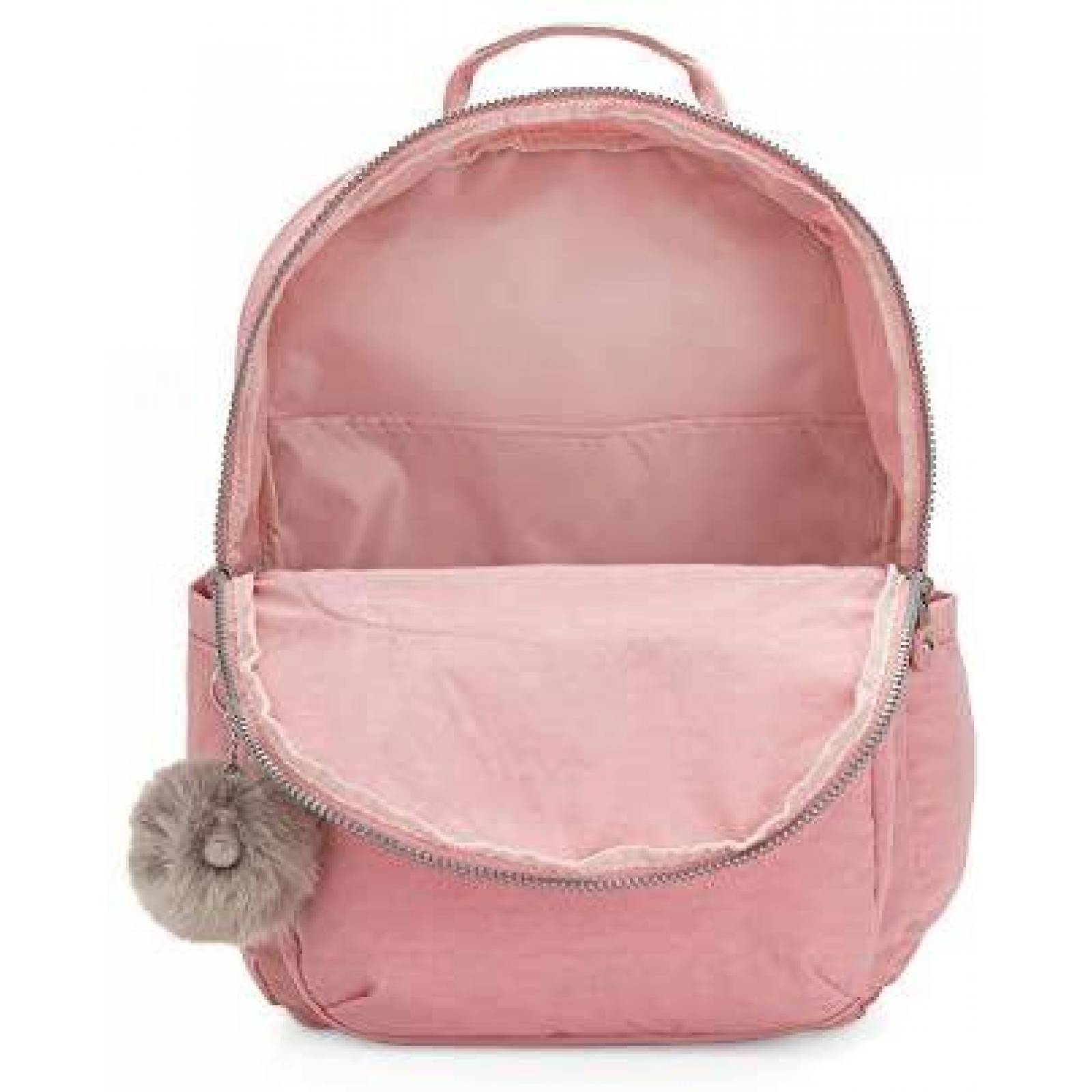 Mochila Kipling Seoul Go Para laptop -Dorado metalico