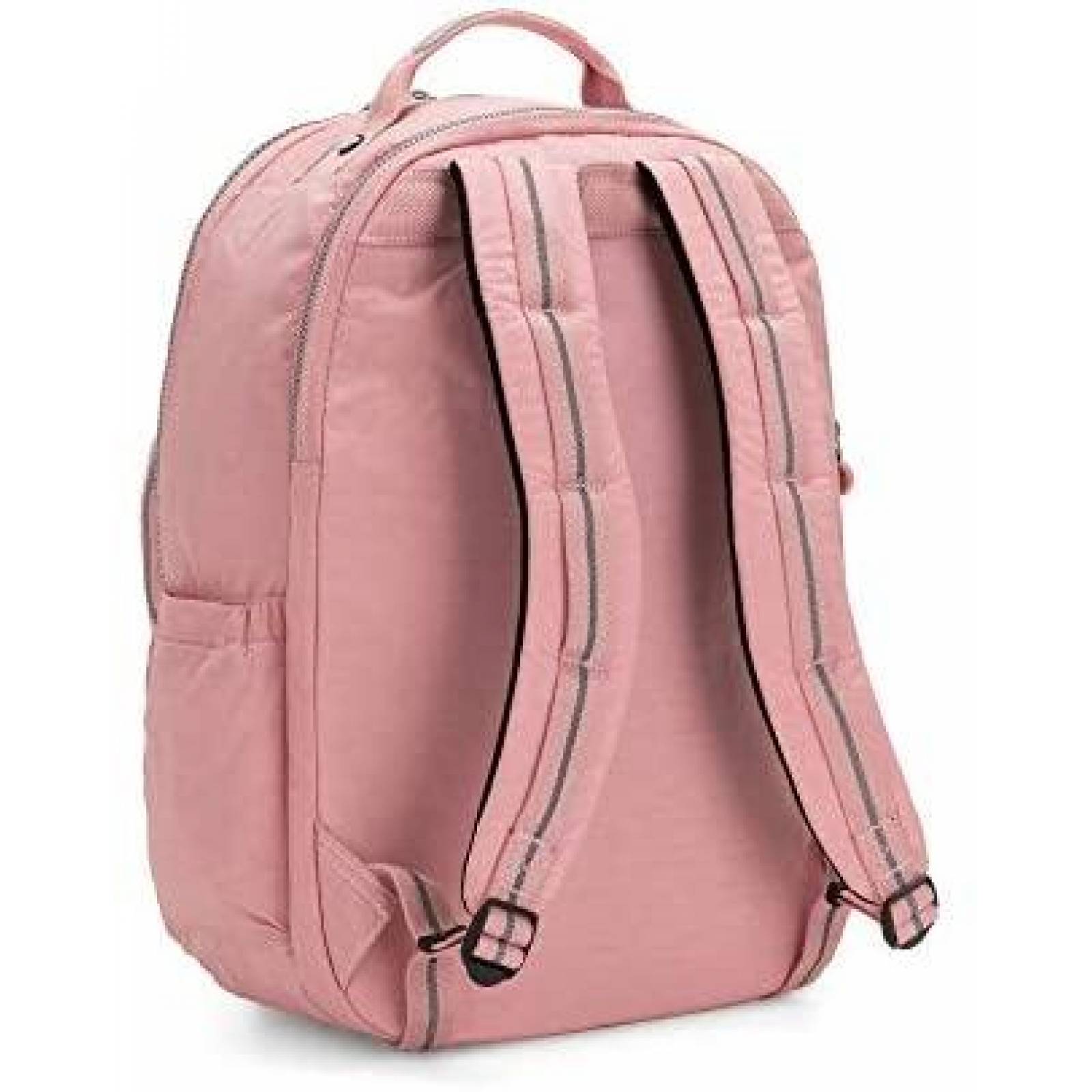 Mochila Kipling Seoul Go Para laptop -Dorado metalico