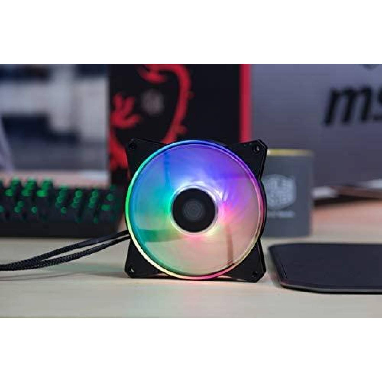Ventilador para CPU Cooler Master MF120R ARGB LED 120mm