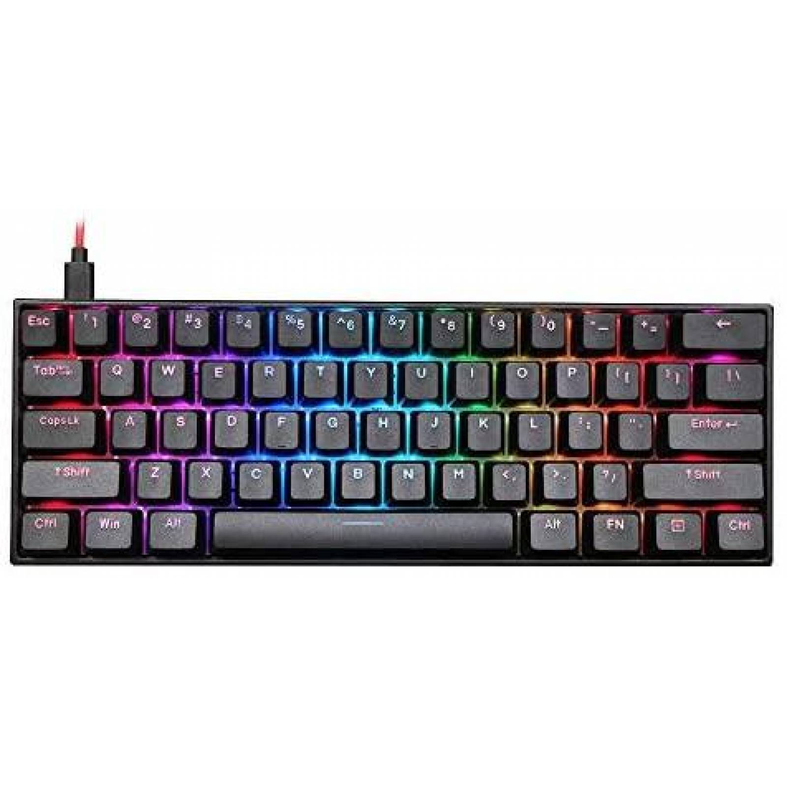 Teclado EPOMAKER Anne Pro2 Bluetooth RGB Retroiluminado