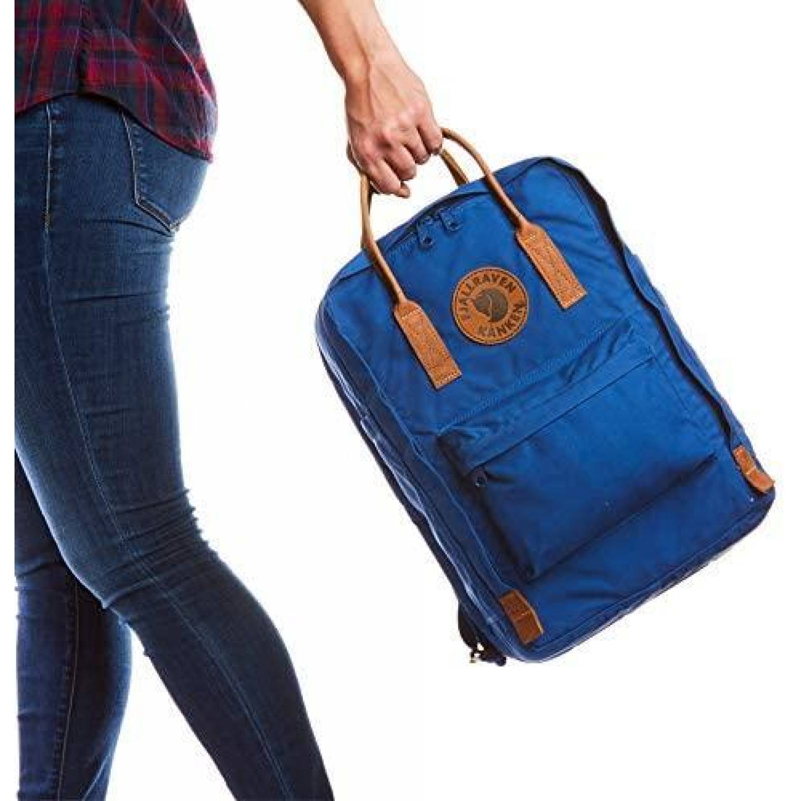 Mochila Para Laptop Fjallraven Kanken Laptop De 15" -Rojo