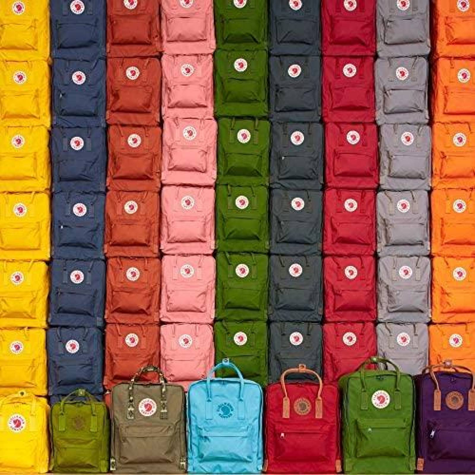 Mochila Para Laptop Fjallraven Kanken Laptop De 15" -Rojo