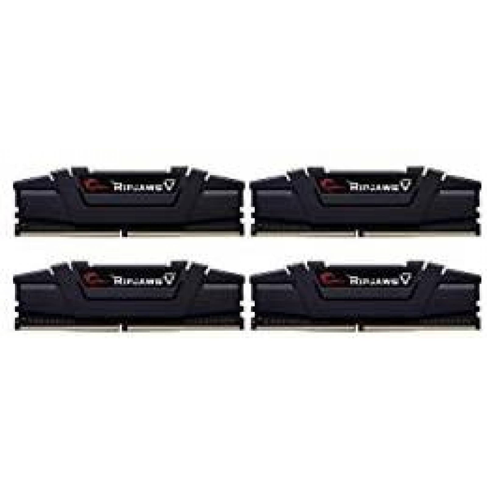 Memoria G.Skill RipJaws V 32GB (4 x 8GB) 288-Pin -Negro