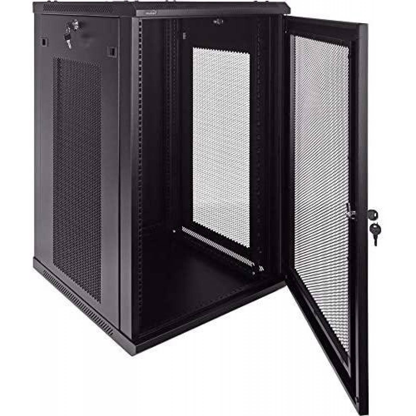 Gabinete NavePoint 18U Deluxe 19'' Estandar Resistente