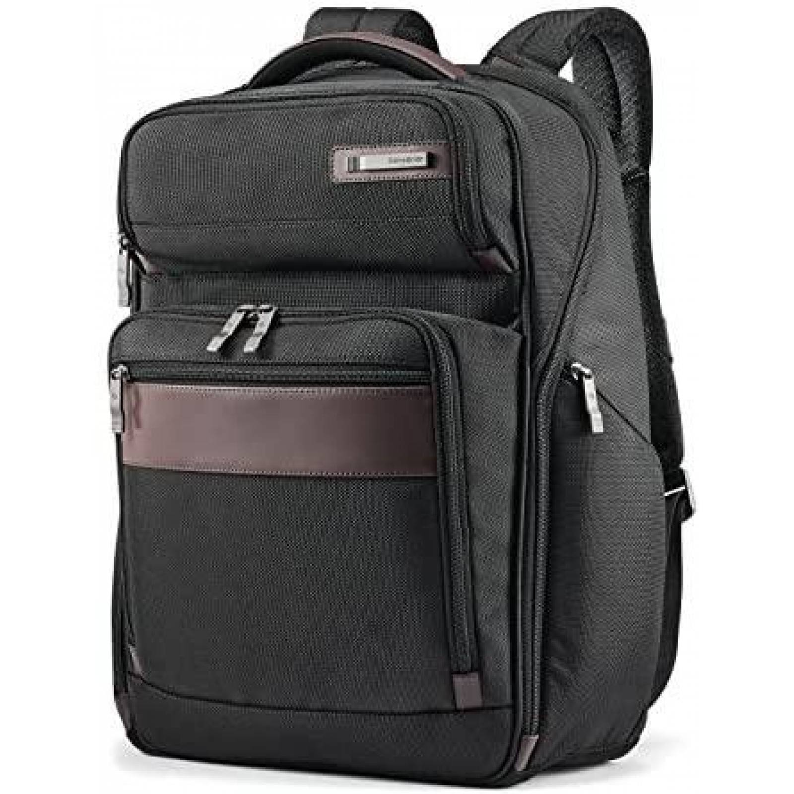 Mochila Samsonite Kombi Trasera 17.5x12x7" Laptop -Negro